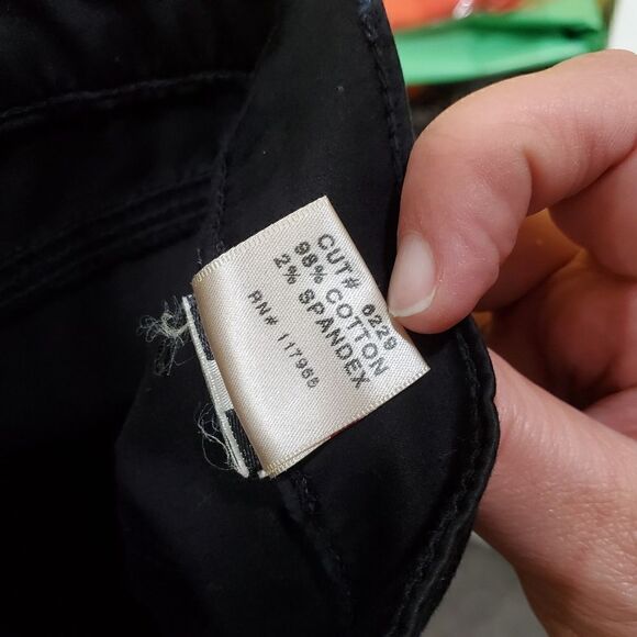 J Brand Black Legging Jeans Skinny Stretch Denim Size 25 Y2K - Picture 7 of 9